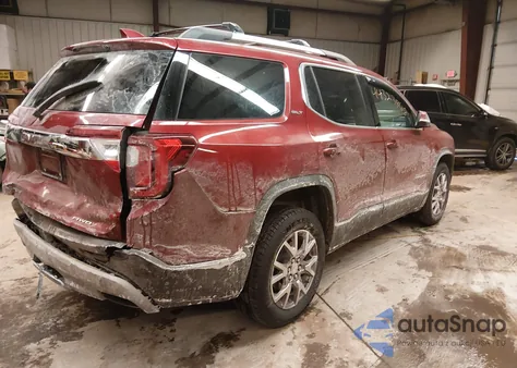 2020 GMC Acadia Awd Slt z USA, uszkodzony, nr VIN 1GKKNULS6LZ206877
